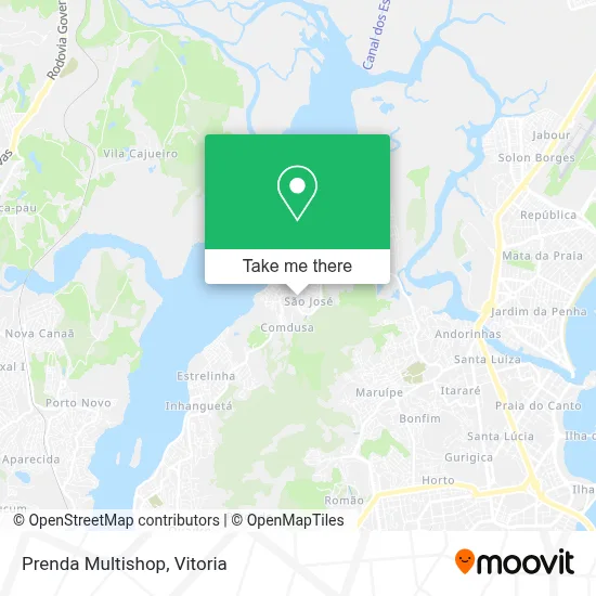 Prenda Multishop map