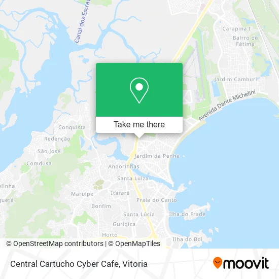 Central Cartucho Cyber Cafe map
