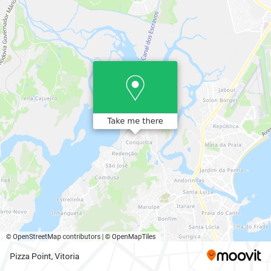 Pizza Point map