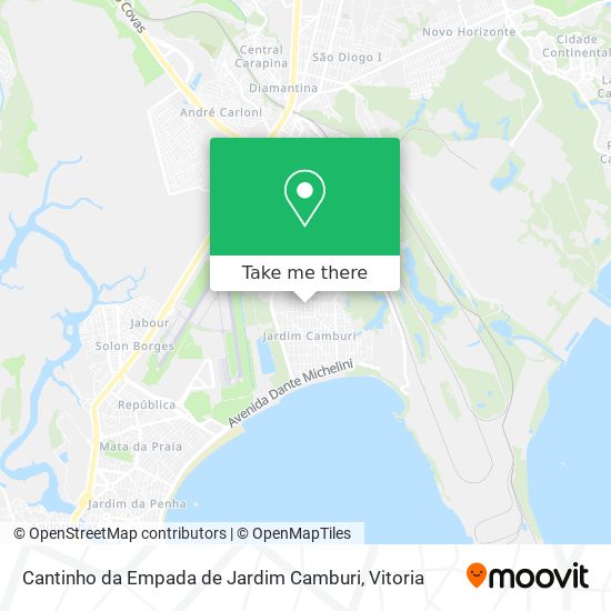 Cantinho da Empada de Jardim Camburi map