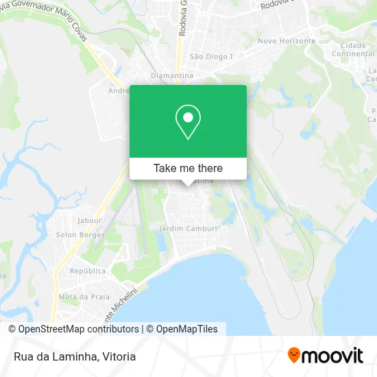 Rua da Laminha map