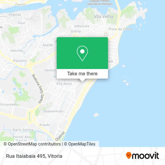 Rua Itaiabaia 495 map