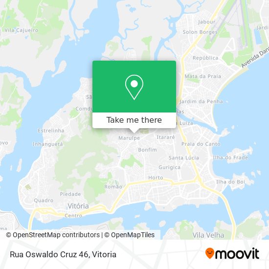 Rua Oswaldo Cruz 46 map