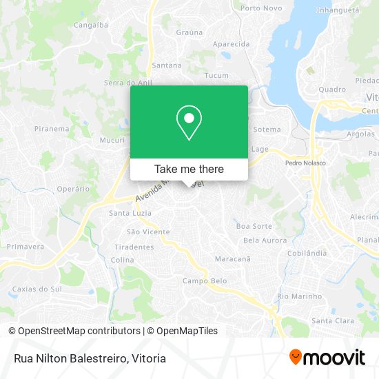 Rua Nilton Balestreiro map