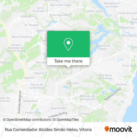 Rua Comendador Alcídes Simão Helou map