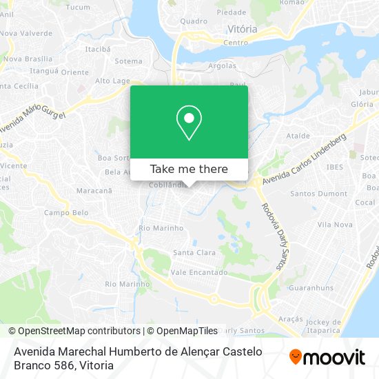 Avenida Marechal Humberto de Alençar Castelo Branco 586 map