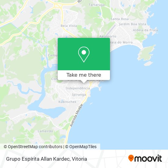 Grupo Espírita Allan Kardec map
