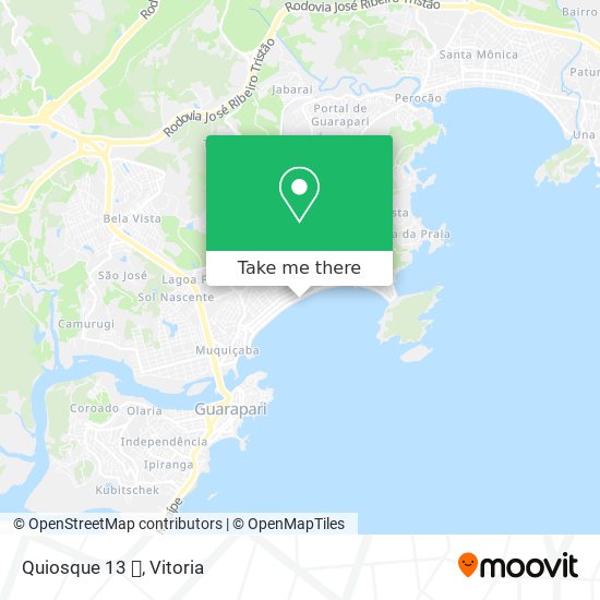 Quiosque 13 🐔 map