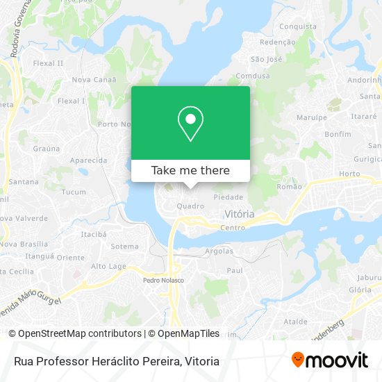 Rua Professor Heráclito Pereira map