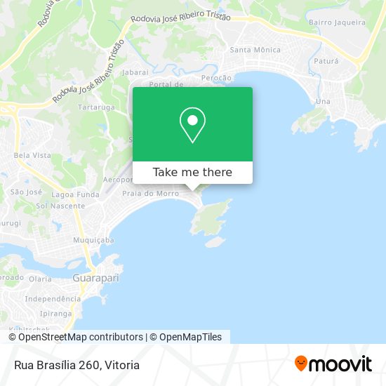 Rua Brasília 260 map