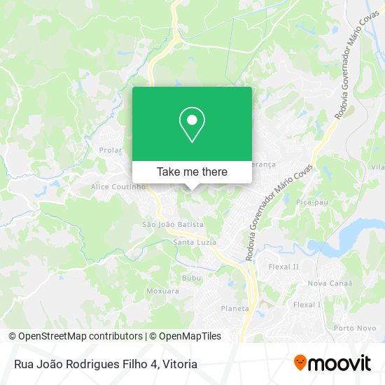 Rua João Rodrigues Filho 4 map