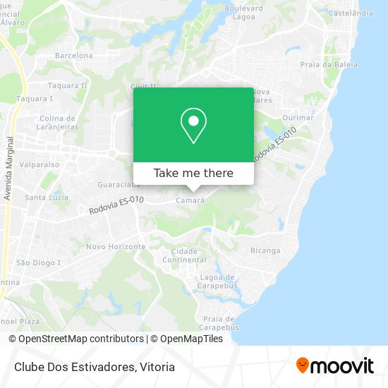 Clube Dos Estivadores map