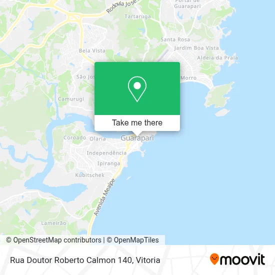 Rua Doutor Roberto Calmon 140 map