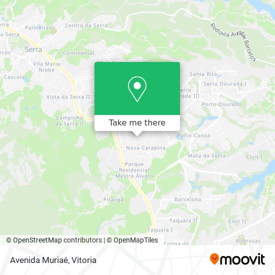 Avenida Muriaé map