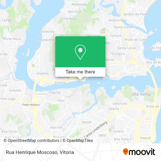 Rua Henrique Moscoso map