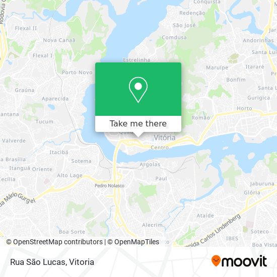 Rua São Lucas map