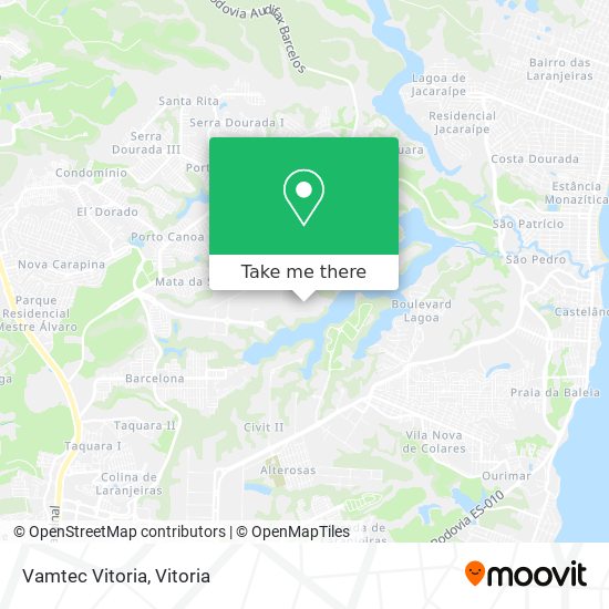 Vamtec Vitoria map