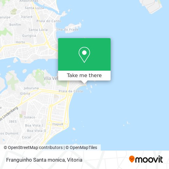 Franguinho Santa monica map