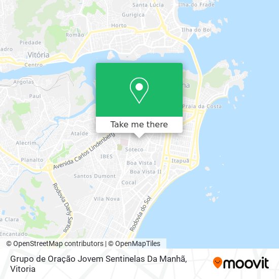 Grupo de Oração Jovem Sentinelas Da Manhã map