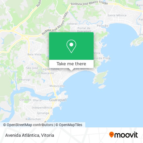 Avenida Atlântica map