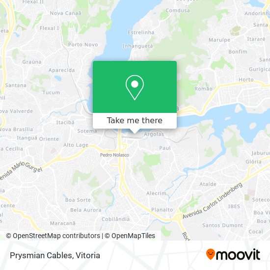 Prysmian Cables map