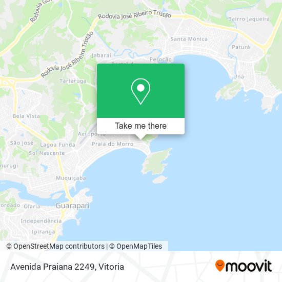 Avenida Praiana 2249 map