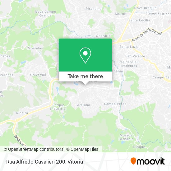 Rua Alfredo Cavalieri 200 map