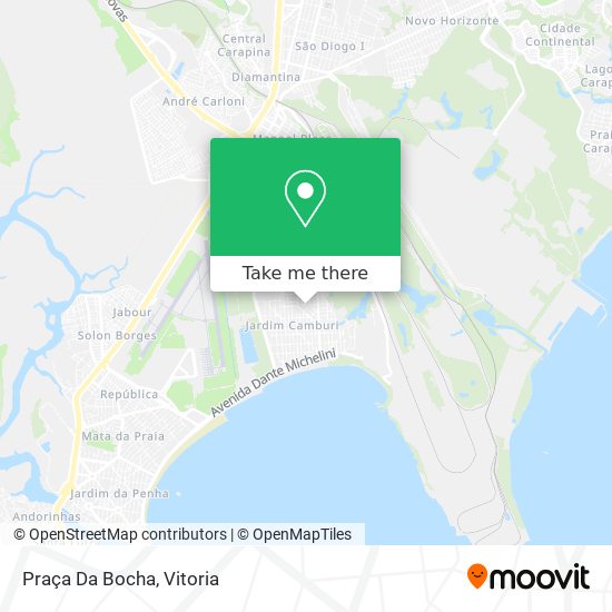 Praça Da Bocha map