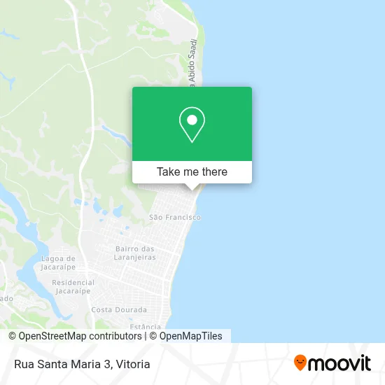 Rua Santa Maria 3 map