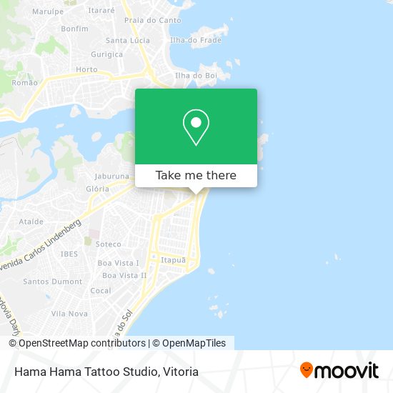Hama Hama Tattoo Studio map