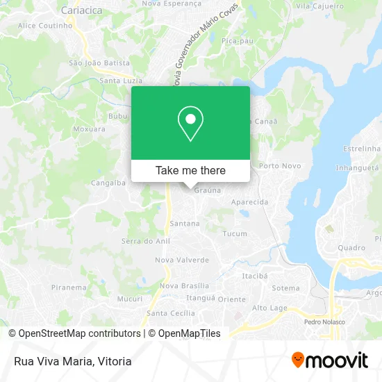 Rua Viva Maria map