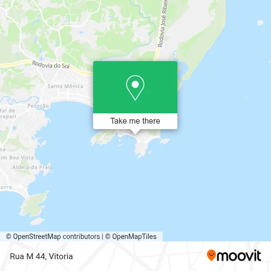 Rua M 44 map