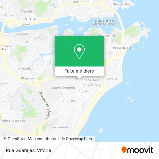 Rua Guarajas map