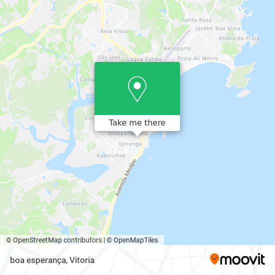 boa esperança map