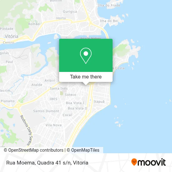 Rua Moema, Quadra 41 s/n map