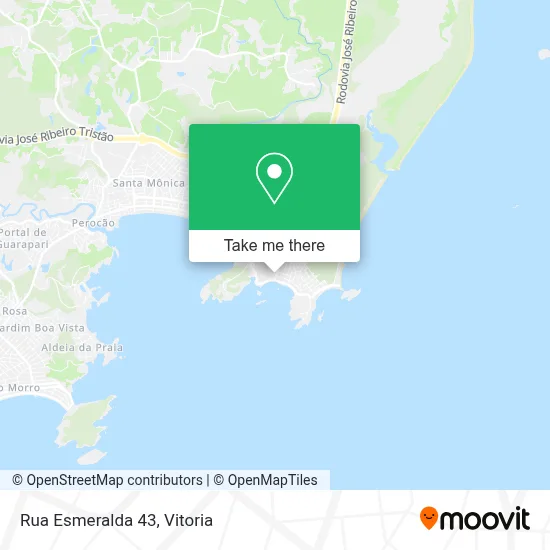 Rua Esmeralda 43 map