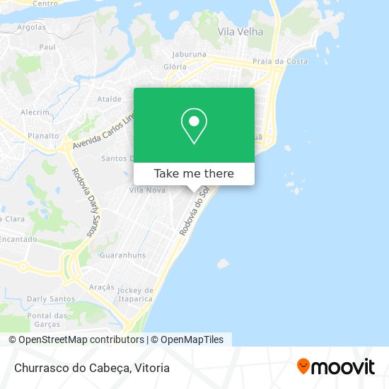 Churrasco do Cabeça map