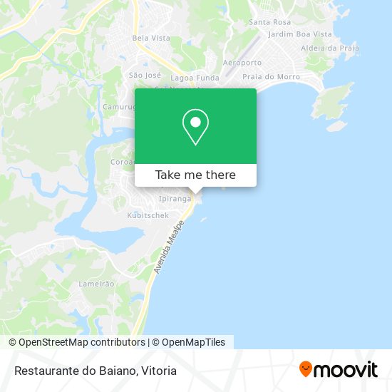 Restaurante do Baiano map
