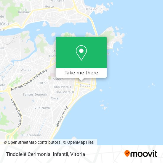 Tindolelê Cerimonial Infantil map