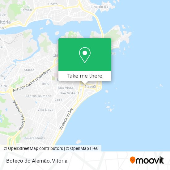 Boteco do Alemão map