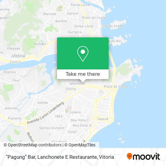 ''Pagung'' Bar, Lanchonete E Restaurante map