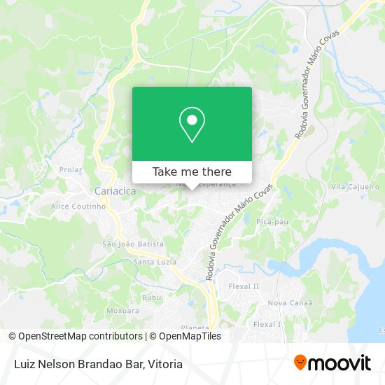 Luiz Nelson Brandao Bar map
