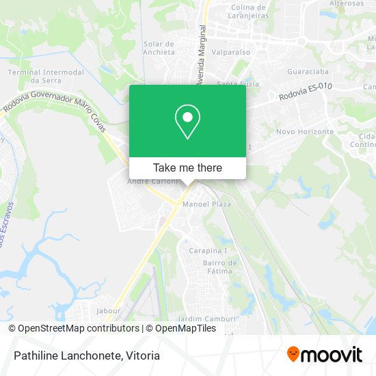 Pathiline Lanchonete map