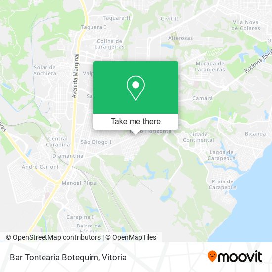Bar Tontearia Botequim map
