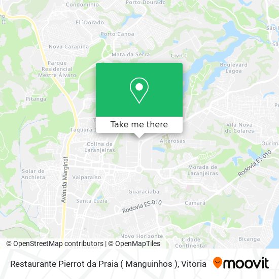 Restaurante Pierrot da Praia ( Manguinhos ) map