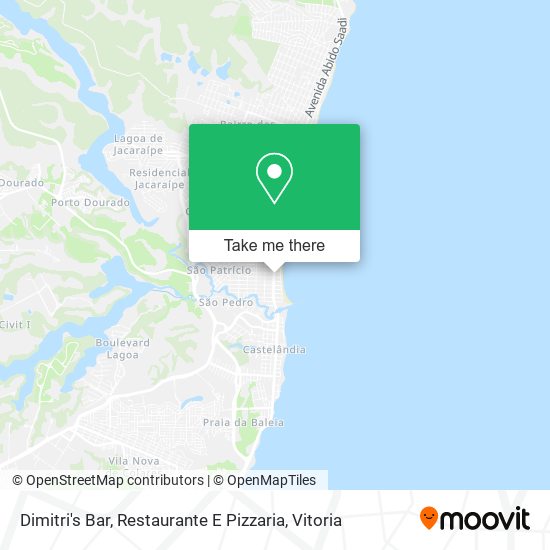 Dimitri's Bar, Restaurante E Pizzaria map