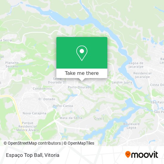 Espaço Top Ball map