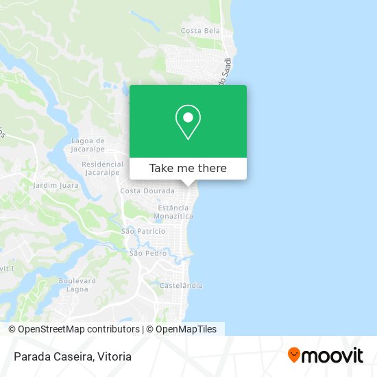 Parada Caseira map