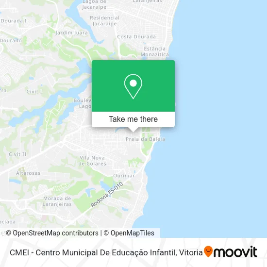 CMEI - Centro Municipal De Educação Infantil map