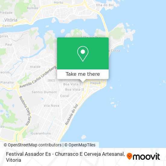 Festival Assador Es - Churrasco E Cerveja Artesanal map